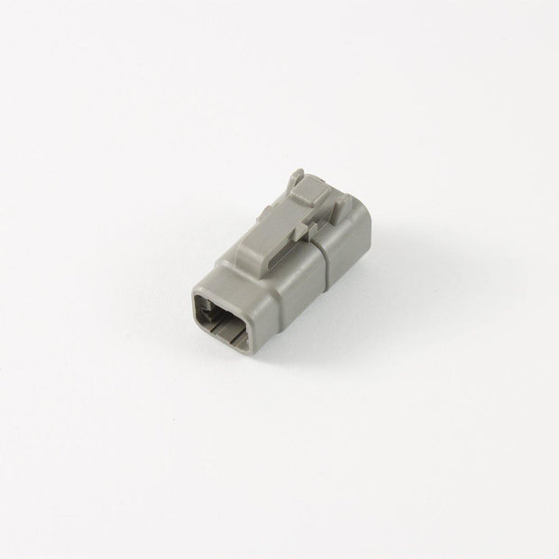 Deutsch DTM CBL Plug 4 Way Socket-Contacts GRY IP68 7.5A - Connector-Tech ALS