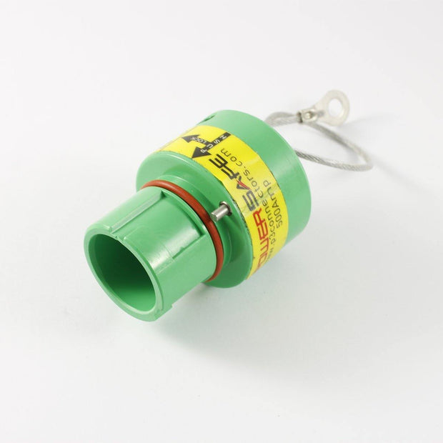 Phase 3 Powersafe Env. Locking Cap Panel Source GRN Earth IP67 - Connector-Tech ALS