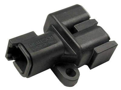 Deutsch DTM CBL "Y" Receptacle 2 Way GLD Pin-Contacts BLK IP68 7.5A P007 - Connector-Tech ALS