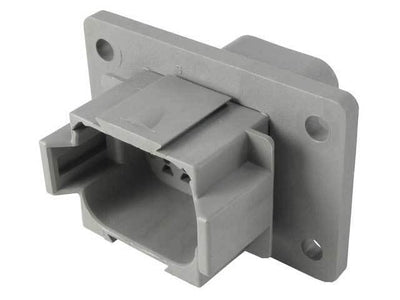 Deutsch DT Panel Receptacle 8 Way Pin-Contacts GRY IP68 13A Panel E-Seal - Connector-Tech ALS