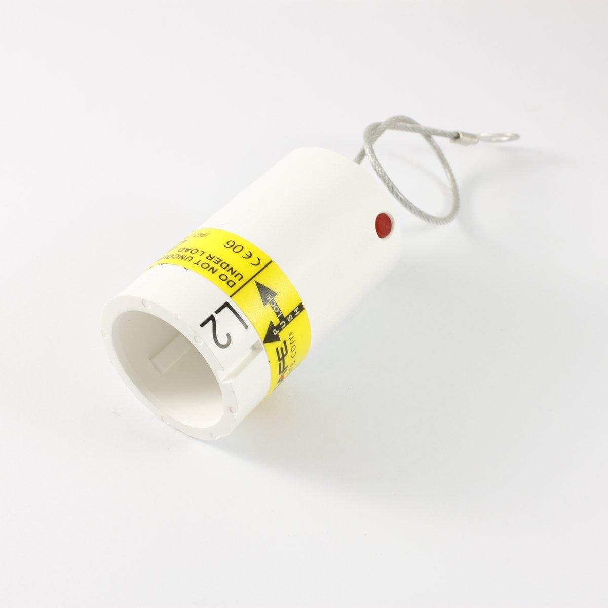 Phase 3 Powersafe Env. Locking Cap Panel Drain WHT Line 2 IP67 - Connector-Tech ALS