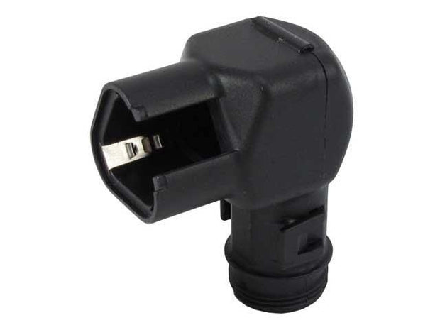 Deutsch DT 90-Deg, Strain Relief Backshell 3 Way Plug BLK - Connector-Tech ALS