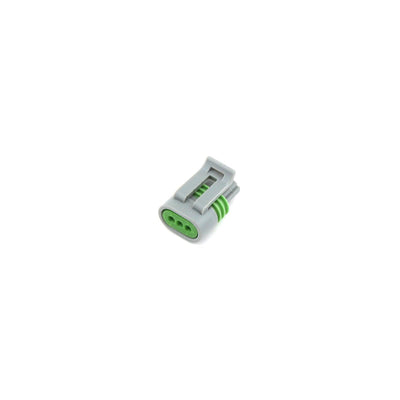 Delphi Aptiv 150.2 Metri-Pack P2S Plug 3 Way PA66 GRY/GRN with GRN wire Seal - Connector-Tech ALS