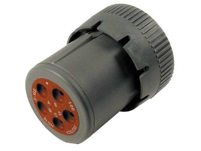 Deutsch HD16 CBL Plug 5 Way Socket-Contacts GRY IP68 13A - Connector-Tech ALS