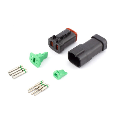 Deutsch DT CAT Kit 4 Way BLK 13A 2.0mm2 Contacts - Connector-Tech ALS