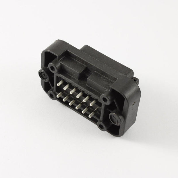 Deutsch DT PCB Panel Receptacle 12 Way PCB-Contacts BLK IP68 13A B-Key - Connector-Tech ALS
