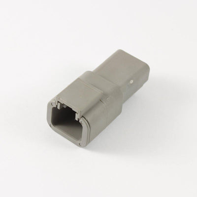 Deutsch DTP CBL Receptacle 2 Way Pin-Contacts GRY IP68 25A - Connector-Tech ALS