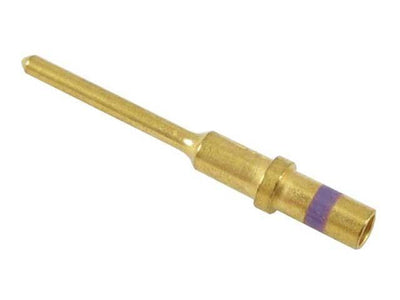 Deutsch Contact Pin #20 GLD Crimp 0.75-1.0mm2 7.5A - Connector-Tech ALS