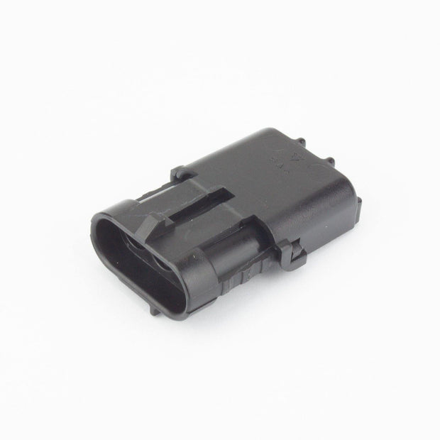 Delphi Aptiv Weather-Pack Rec. 3 Way PA66 BLK - Connector-Tech ALS