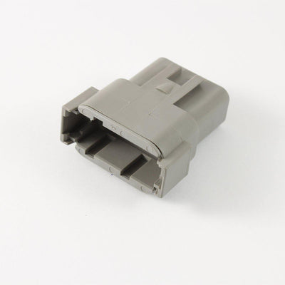 Deutsch DTM CBL Receptacle 12 Way Pin-Contacts GRY IP68 7.5A - Connector-Tech ALS