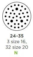Deutsch HD30 Kit 35 Way N-Seal RS 0.5/2.0mm2 IP67 7.5A, 13A