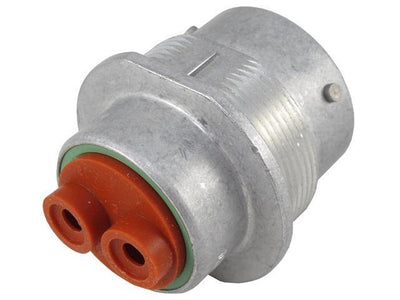 Deutsch HD30 Panel Receptacle 6 Way Pin-Contacts Metal IP67 100, 13A Blocked Cavities - Connector-Tech ALS