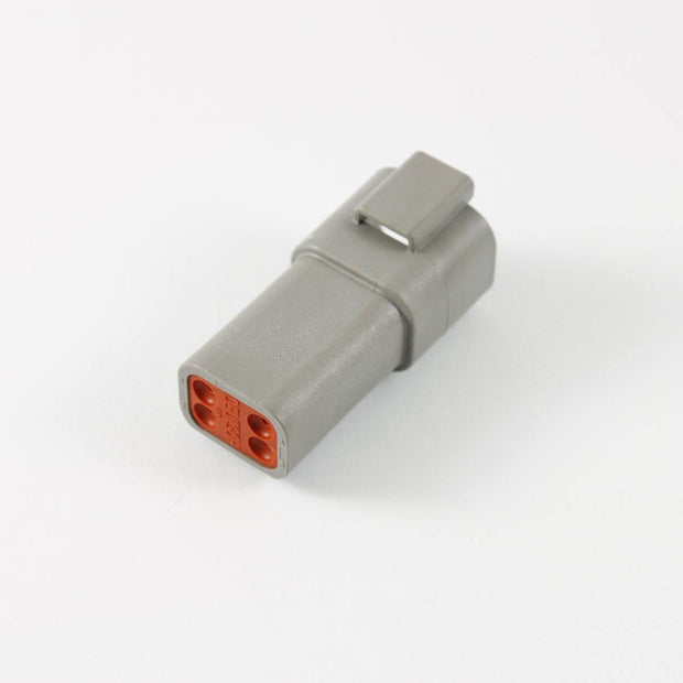 Deutsch DT CBL Receptacle 4 Way Pin-Contacts GRY IP68 13A - Connector-Tech ALS