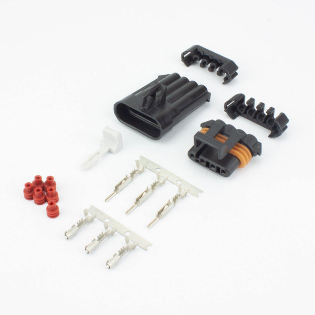 Delphi Aptiv Metri-Pack 150 Sealed Kit 4 Way 14A 0.8mm2 Tin Contacts TPA - Connector-Tech ALS