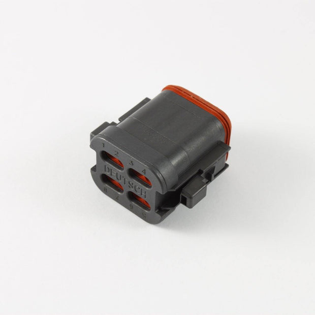Deutsch DT CBL Plug 8 Way Socket-Contacts BLK IP68 13A CAT-Spec - Connector-Tech ALS