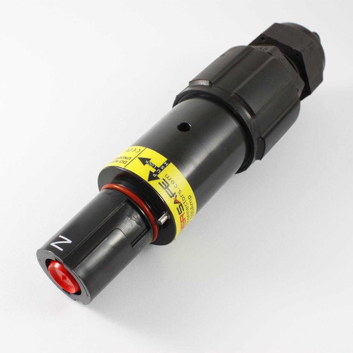 Phase 3 Powersafe Line Drain BLK Neutral IP67 500A 185mm2 - Connector-Tech ALS