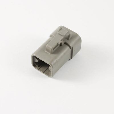 Deutsch DTP CBL Plug 4 Way Socket-Contacts GRY IP68 25A - Connector-Tech ALS