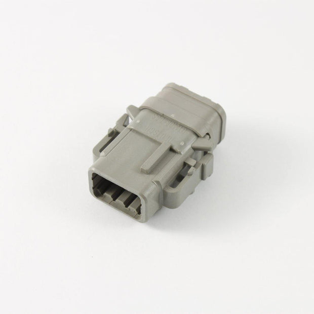 Deutsch DTM CBL Heatshrink Plug 8 Way Socket-Contacts GRY IP68 7.5A - Connector-Tech ALS