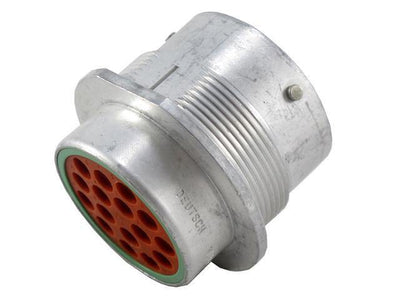 Deutsch HD30 Panel Receptacle 16 Way Pin-Contacts Metal IP67 25A - Connector-Tech ALS