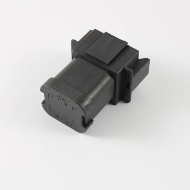 Deutsch DT CBL Receptacle 8 Way Pin-Contacts BLK IP68 13A B-Key Bussed 1x8 - Connector-Tech ALS