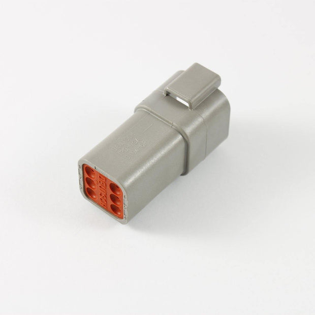 Deutsch DT CBL Receptacle 6 Way Pin-Contacts GRY IP68 13A - Connector-Tech ALS