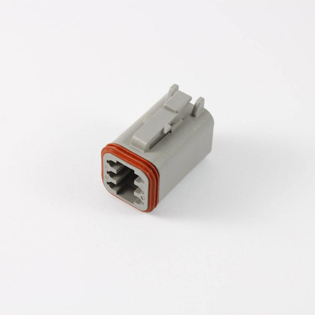 Deutsch DT CBL Plug 6 Way Socket-Contacts GRY IP68 13A E-Seal - Connector-Tech ALS