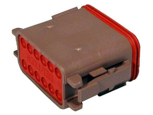 Deutsch DT CBL Plug 12 Way Socket-Contacts BRN IP68 13A D-Key - Connector-Tech ALS