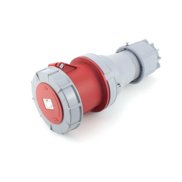 PCE CEE IEC 60309 CBL Ext. Socket 4 way Socket-Contacts RED IP67 125A 400V - Connector-Tech ALS