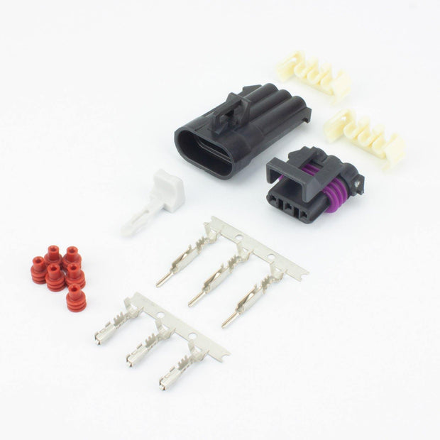 Delphi Aptiv Metri-Pack 150 Sealed Kit 3 Way 14A 0.8mm2 Tin Contacts TPA - Connector-Tech ALS