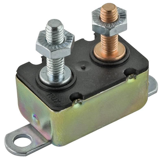 Bussmann 121 Shortstop Auto Reset Circuit Breaker Metal 12V 50A - Connector-Tech ALS