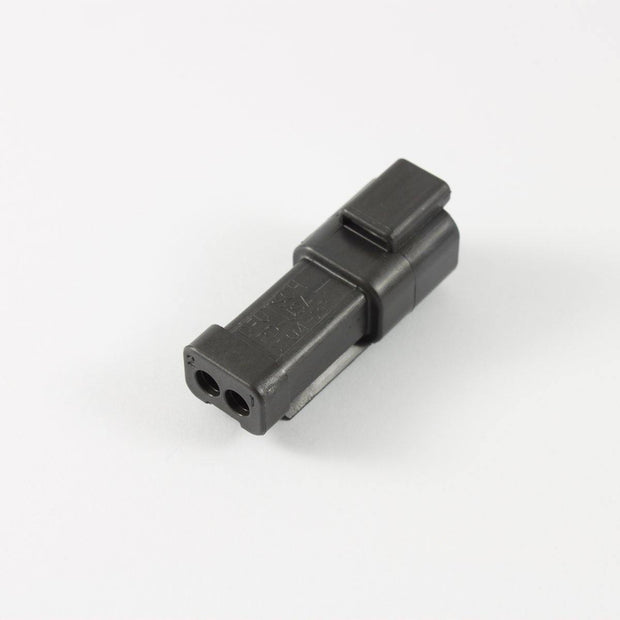 Deutsch DT CBL Receptacle 2 Way Pin-Contacts BLK IP68 13A CAT-Spec - Connector-Tech ALS