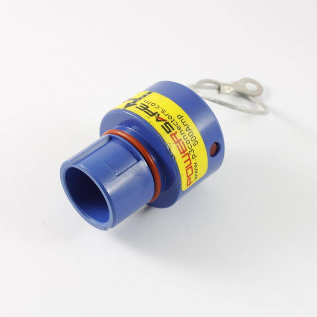 Phase 3 Powersafe Env. Locking Cap Panel Source BLU Line 3 IP67 - Connector-Tech ALS