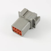 Deutsch DT CBL Receptacle 8 Way Pin-Contacts GRY IP68 13A - Connector-Tech ALS