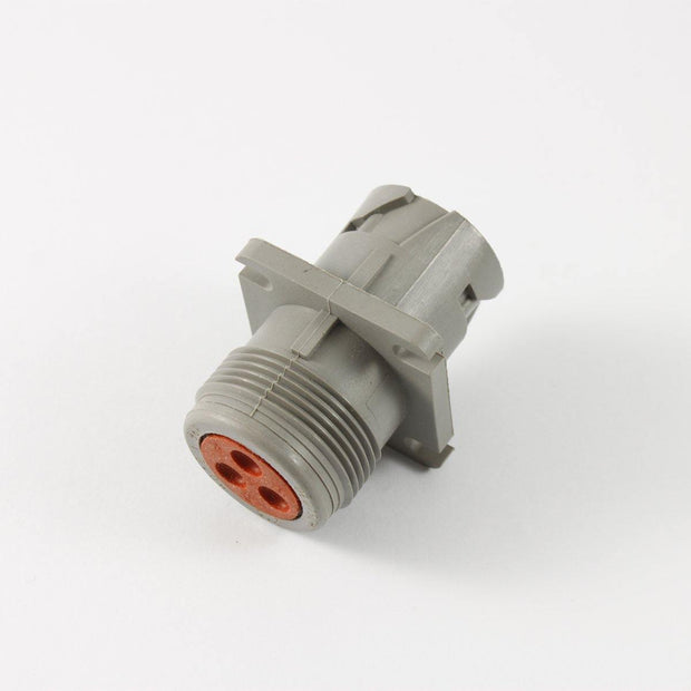 Deutsch HD10 Panel Receptacle 3 Way Pin-Contacts GRY IP68 13A - Connector-Tech ALS
