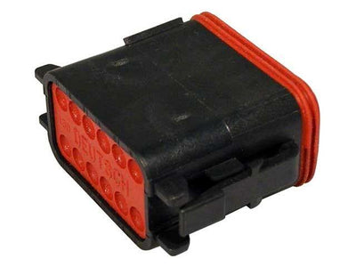 Deutsch DT CBL Plug 12 Way Socket-Contacts BLK IP68 13A B-Key - Connector-Tech ALS