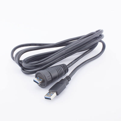 GT Contact C3 USB-A 3.0 Plastic Cable End Plug Screw With 2M cable +USB-A 3.0 Plug - Connector-Tech ALS