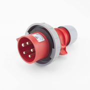 PCE CEE IEC 60309 CBL Plug 5 way Pin-Contacts RED IP67 32A 400V - Connector-Tech ALS