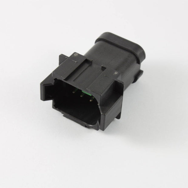 Deutsch DT CBL Receptacle 8 Way Pin-Contacts BLK IP68 13A B-Key Bussed 2x4 - Connector-Tech ALS