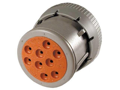 Deutsch HD16 CBL Plug 9 Way Socket-Contacts GRY IP68 13A - Connector-Tech ALS