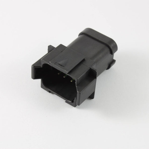 Deutsch DT CBL Receptacle 8 Way Pin-Contacts BLK IP68 13A B-Key Bussed 1x8 - Connector-Tech ALS