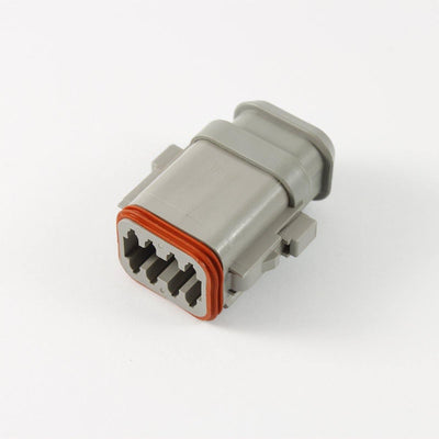Deutsch DT CBL Heatshrink Plug 8 Way Socket-Contacts GRY IP68 13A - Connector-Tech ALS