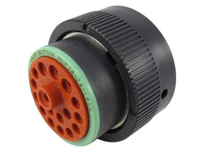 Deutsch HDP20 CBL Plug 18 Way Socket-Contacts BLK IP67 60, 25, 13A - Connector-Tech ALS