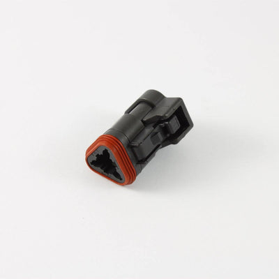 Deutsch DT CBL Plug 3 Way Socket-Contacts BLK IP68 13A E-seal Latch Protector - Connector-Tech ALS