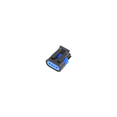 Delphi Aptiv 150.2 Metri-Pack P2S Plug 4 Way PA66 BLK/BLU with BLU wire Seal - Connector-Tech ALS