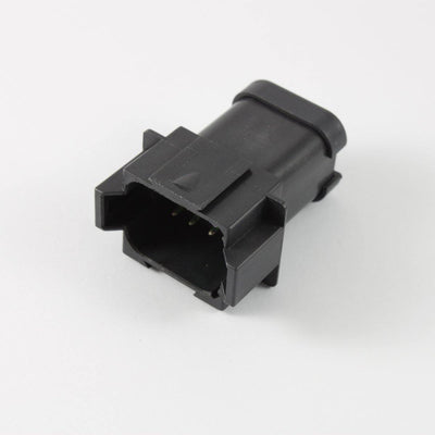 Deutsch DT CBL Receptacle 8 Way Pin-Contacts BLK IP68 26A B-Key Bussed 1x5 1x3 - Connector-Tech ALS