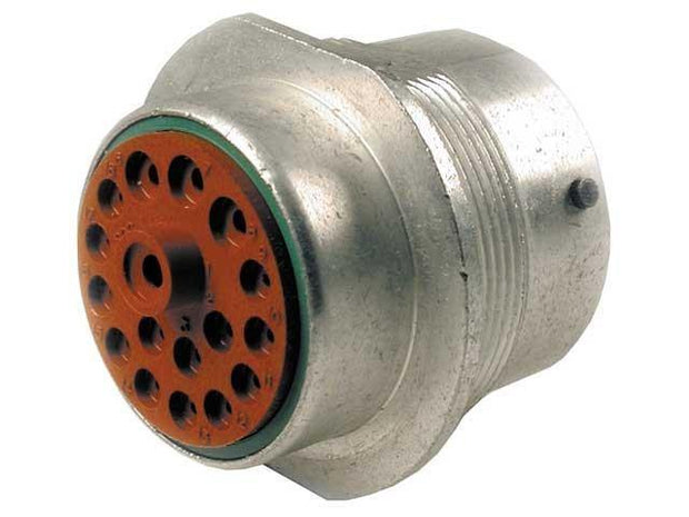 Deutsch HD30 Panel Receptacle 18 Way Socket-Contacts Metal IP67 60, 25, 13A - Connector-Tech ALS