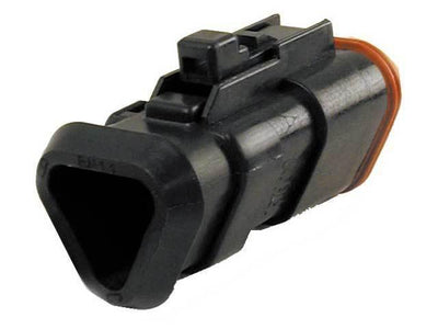 Deutsch DT CBL Heatshrink Plug 3 Way Socket Contacts BLK IP68 13A CAT-Spec - Connector-Tech ALS