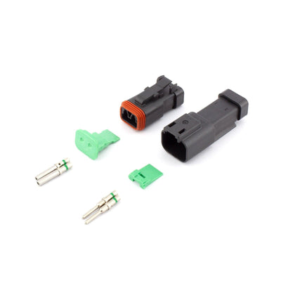 Deutsch DT CAT Kit 2 Way BLK 13A 2.0mm2 Contacts - Connector-Tech ALS