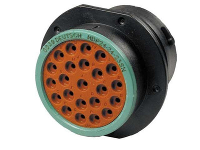 Deutsch HDP20 Panel Receptacle 23 Way Socket-Contacts BLK IP67 13A - Connector-Tech ALS